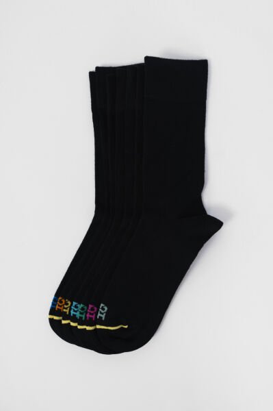 7’li Set Bambu Çorap - Soket - Dikişsiz - Yumuşak Çorap - Her Güne Farklı Bir Renk