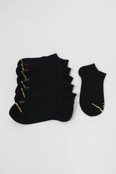 7’li Set Bambu Unisex Çorap - Patik - Dikişsiz - Yumuşak Çorap - Her Güne Farklı Bir Renk